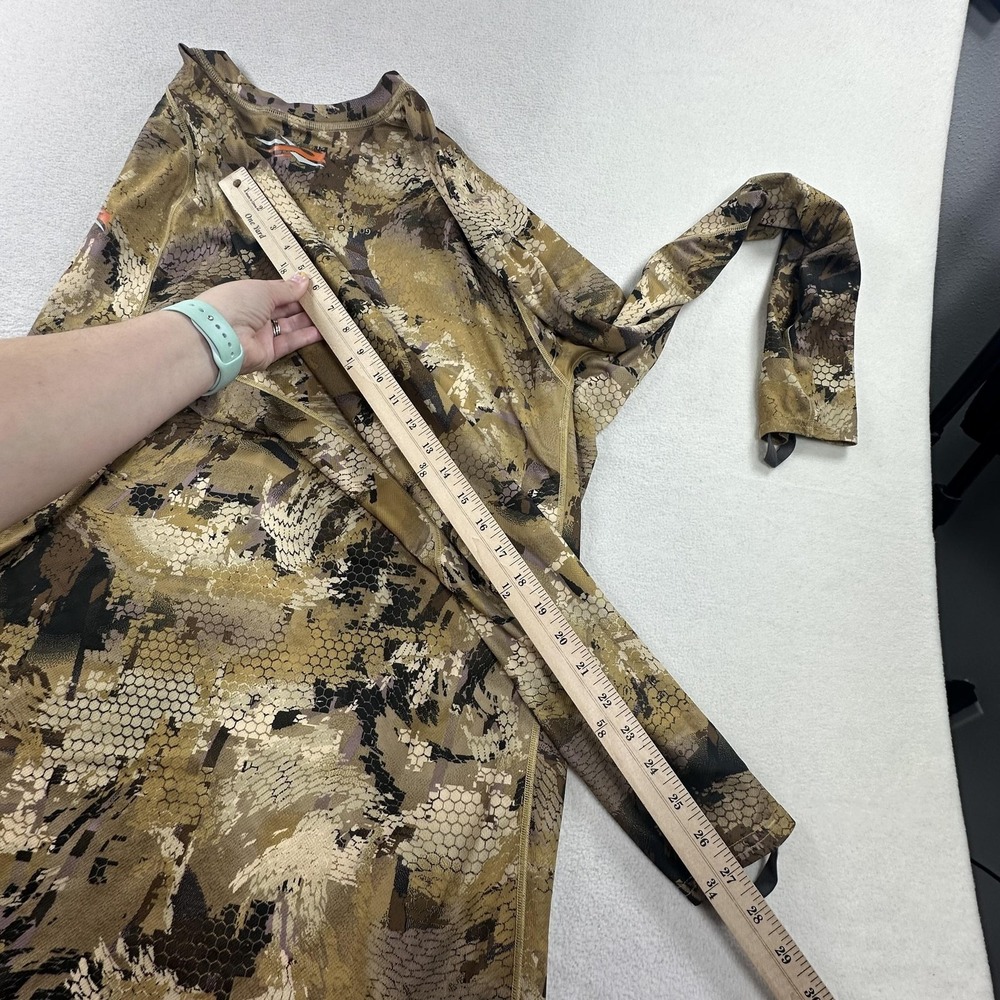 Sitka Core Lightweight Crew Shirt Mens 3XL Brown Camo LS Base Layer Hunting - Picture 12 of 13